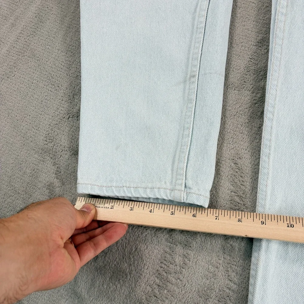 Vintage 80's Levis 550‎ Relaxed Fit Jeans Men 31x32 (Fits 30x32) Light Blue USA